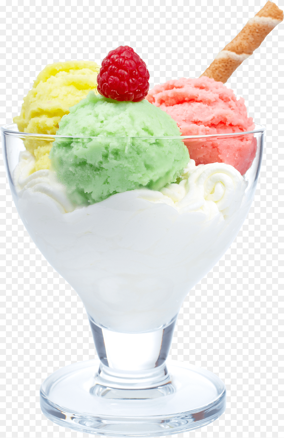 Ice Cream Ice Cream In Glass Free Png Download