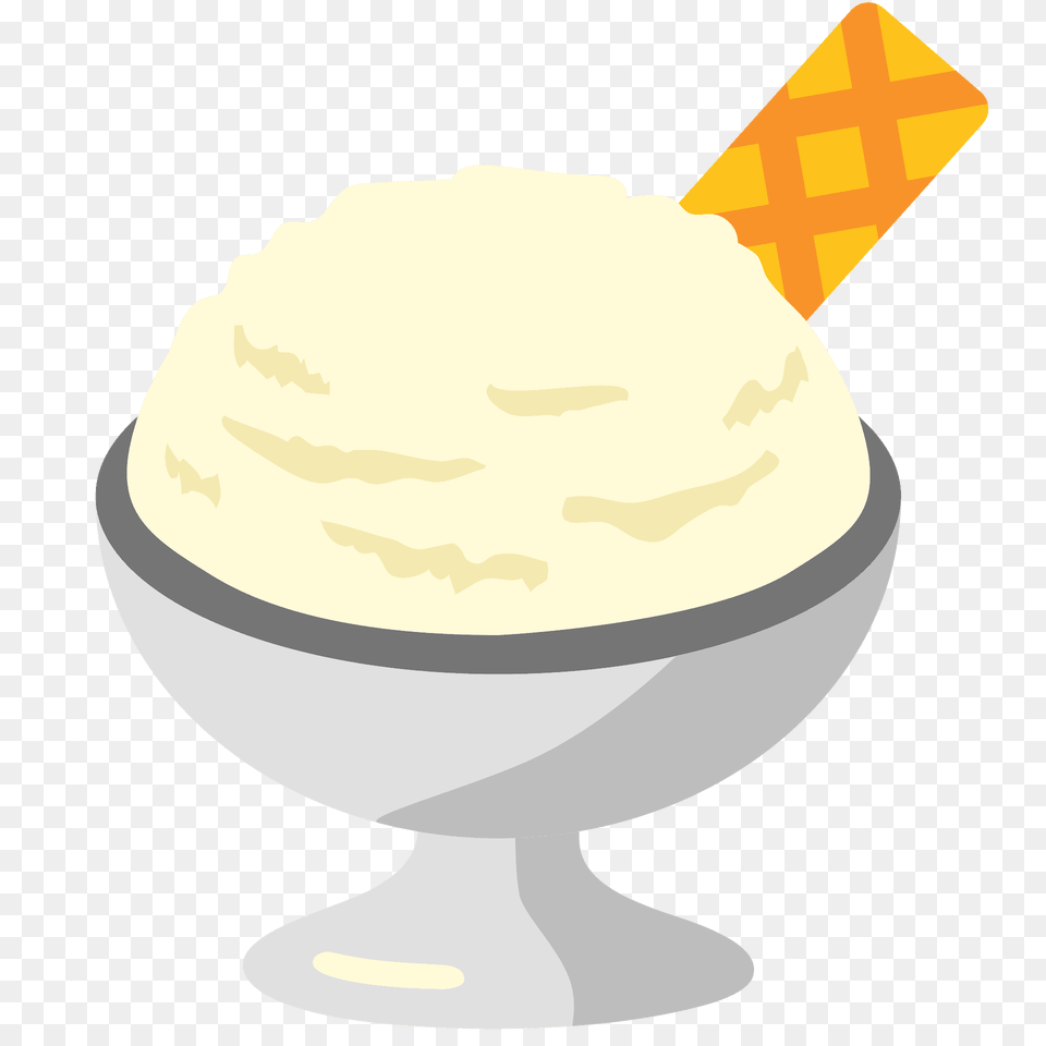 Ice Cream Emoji Clipart, Dessert, Food, Ice Cream Free Png