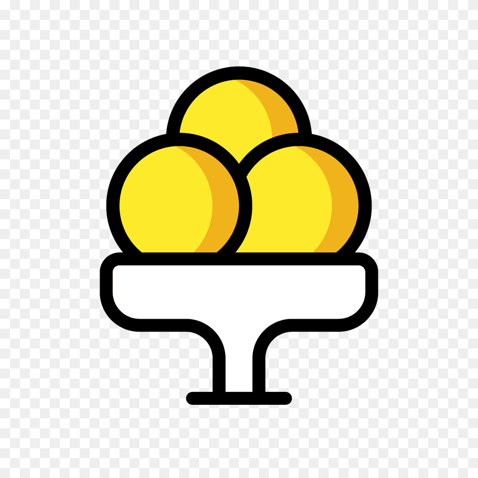Ice Cream Emoji Clipart, Light, Citrus Fruit, Food, Fruit Free Transparent Png