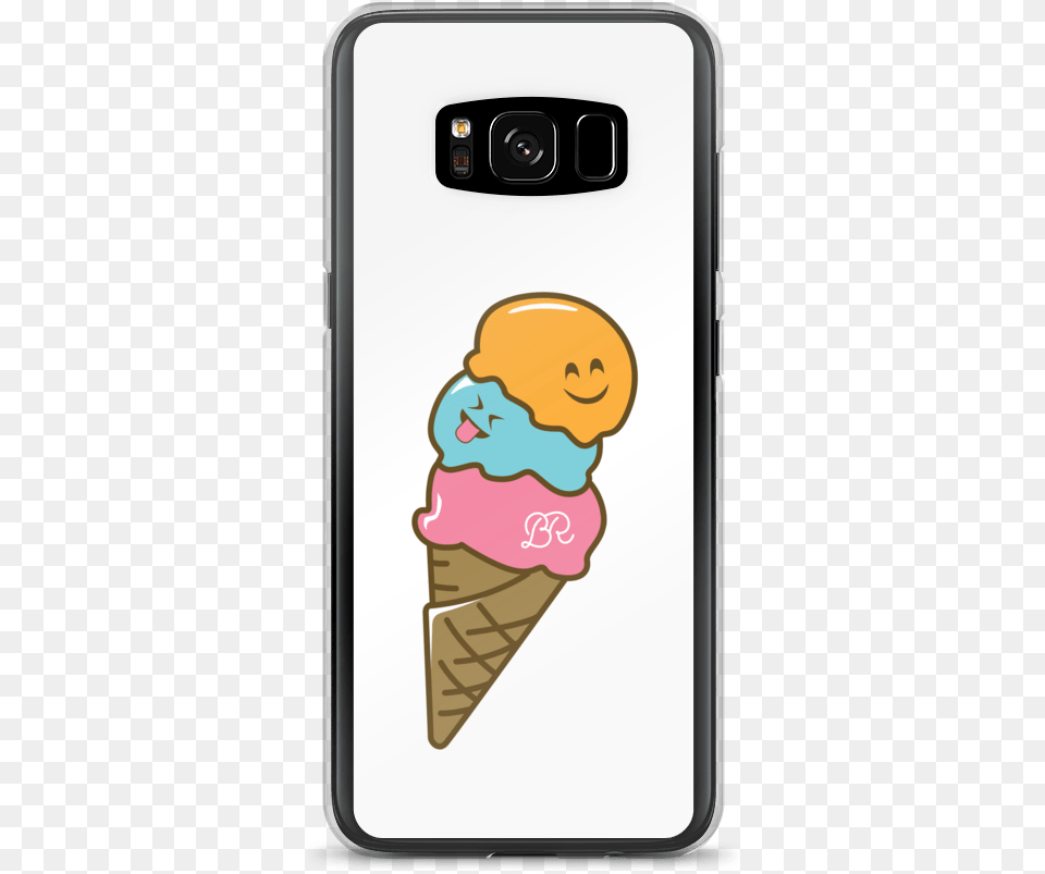 Ice Cream Emoji Iphone Case Gelato, Food, Dessert, Ice Cream, Mobile Phone Free Transparent Png