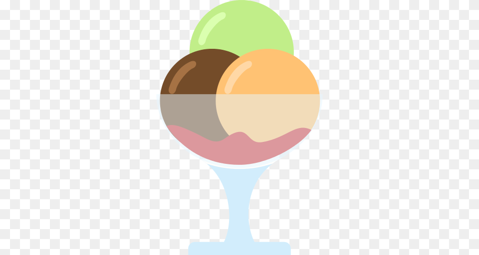Ice Cream Icon, Ice Cream, Dessert, Food, Sweets Free Png Download