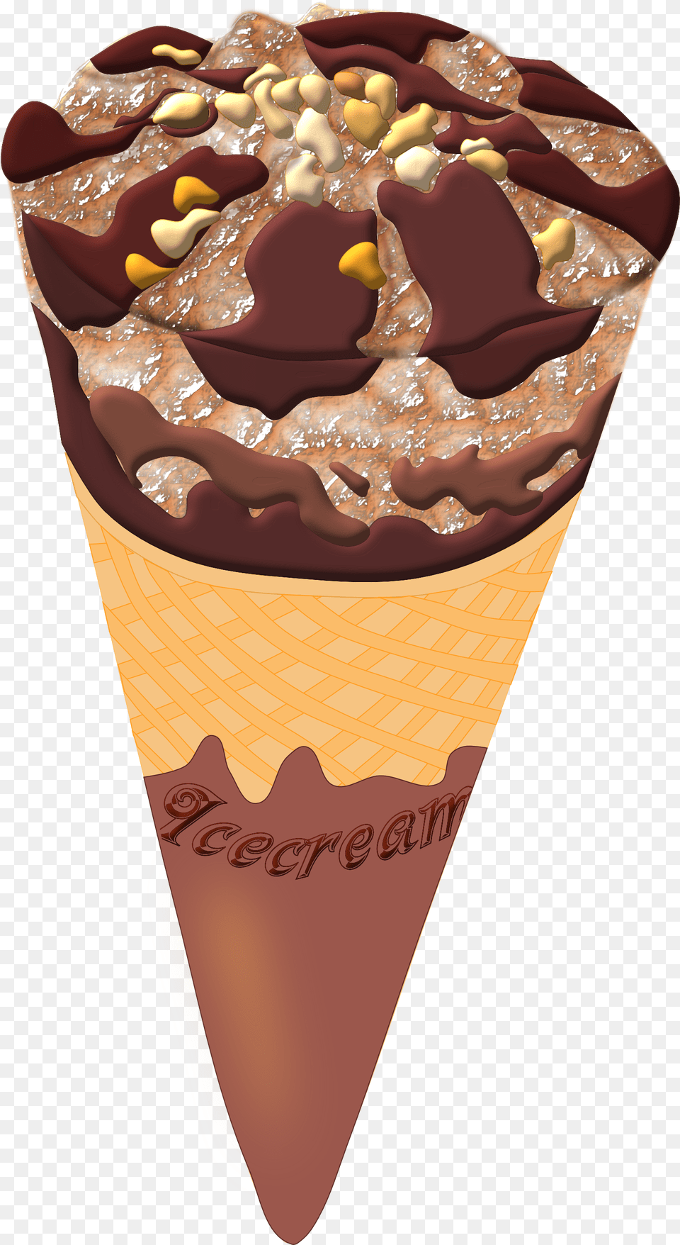 Ice Cream Image Ice Cream Cone Hd, Dessert, Food, Ice Cream Png