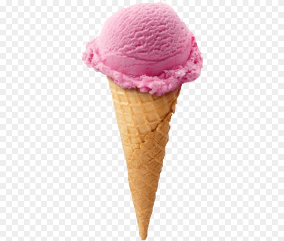 Ice Cream In A Cone, Dessert, Food, Ice Cream, Person Free Transparent Png