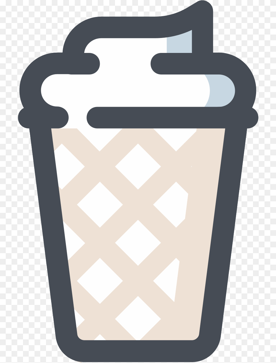 Ice Cream In Waffle Icon, Mailbox Png Image