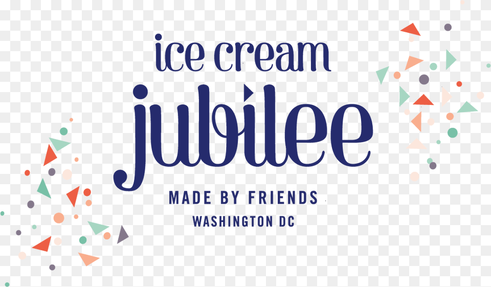 Ice Cream Jubilee Logo, Paper, Confetti Png Image