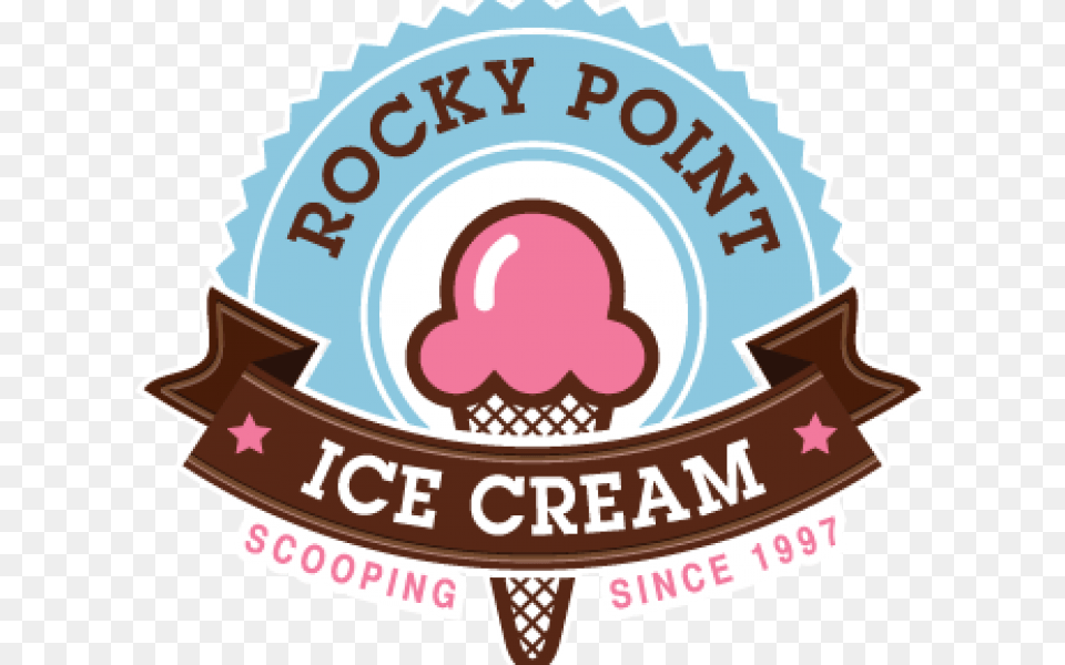 Ice Cream Logo, Dessert, Food, Ice Cream, Badge Free Png