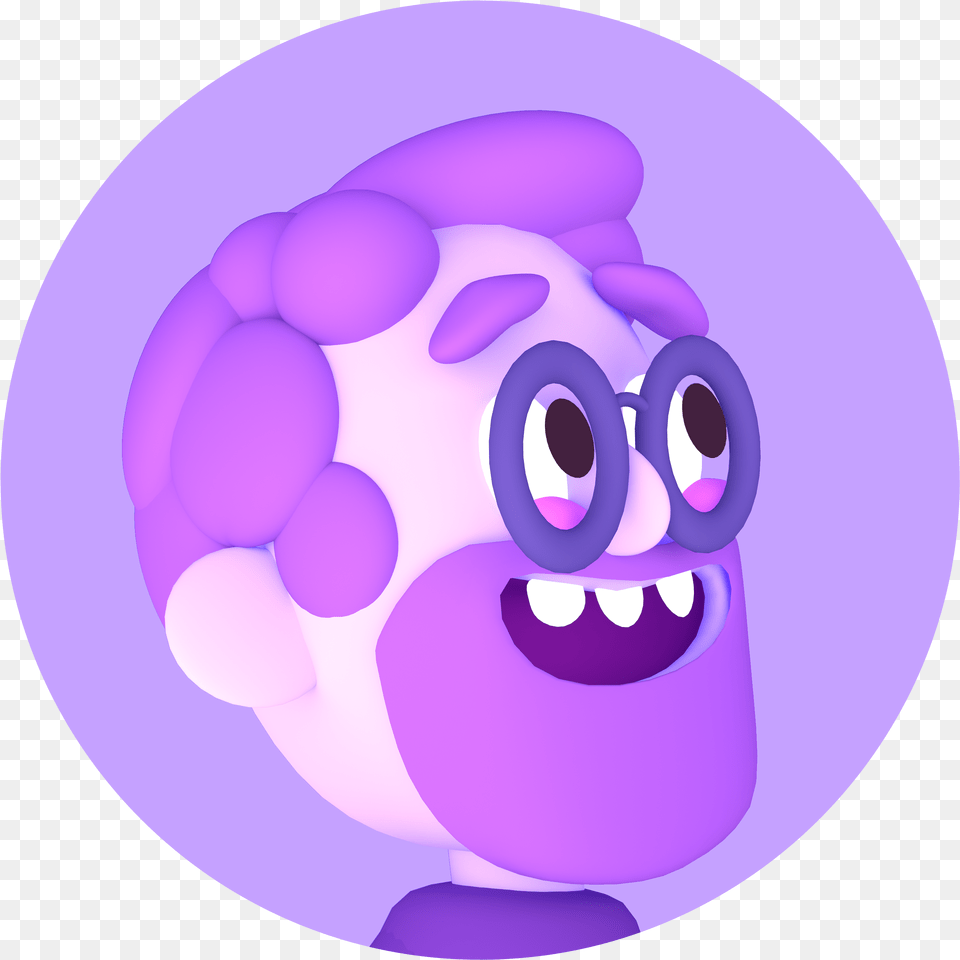 Ice Cream Mixtape Happy, Purple, Sphere, Disk Free Transparent Png