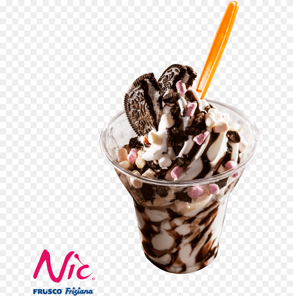 Ice Cream Oreo, Dessert, Food, Ice Cream, Sundae Free Png