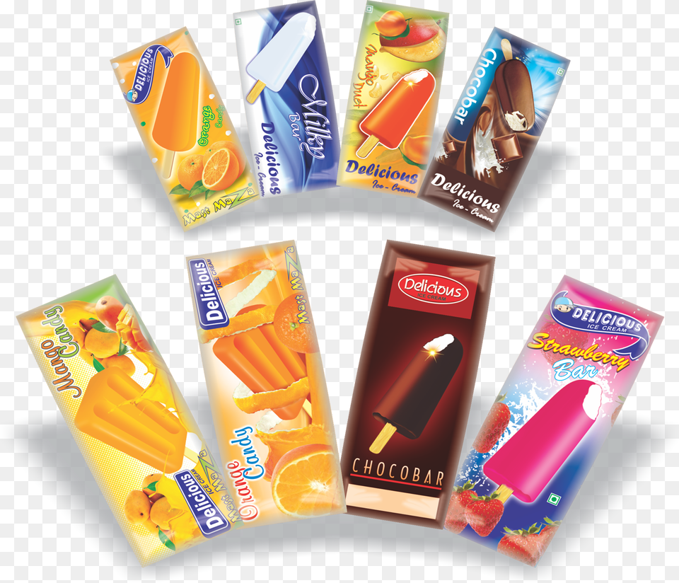 Ice Cream Packaging Pouches Printed Ice Cream Pouches Design, Advertisement, Food Png Image
