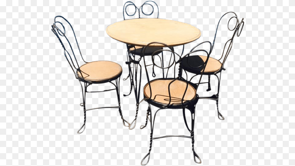 Ice Cream Parlor Chairs Kitchen Amp Dining Room Table, Architecture, Indoors, Furniture, Dining Table Png