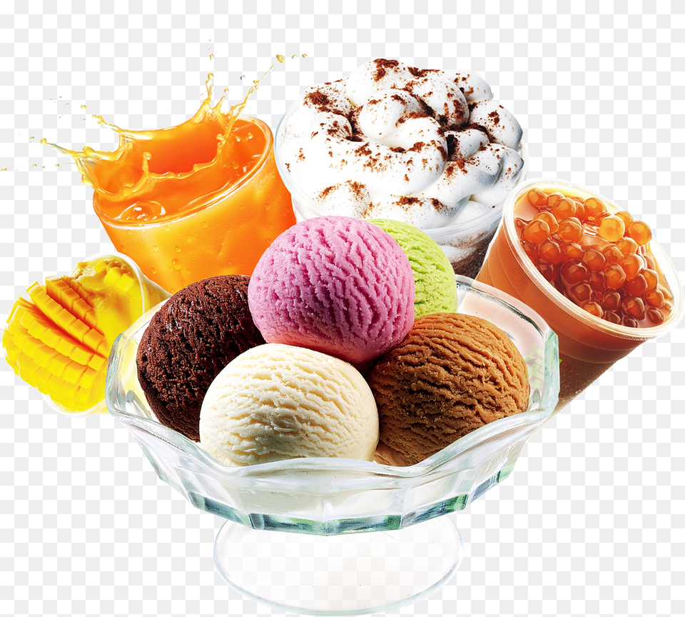 Ice Cream Poster Background, Dessert, Food, Ice Cream, Soft Serve Ice Cream Free Png