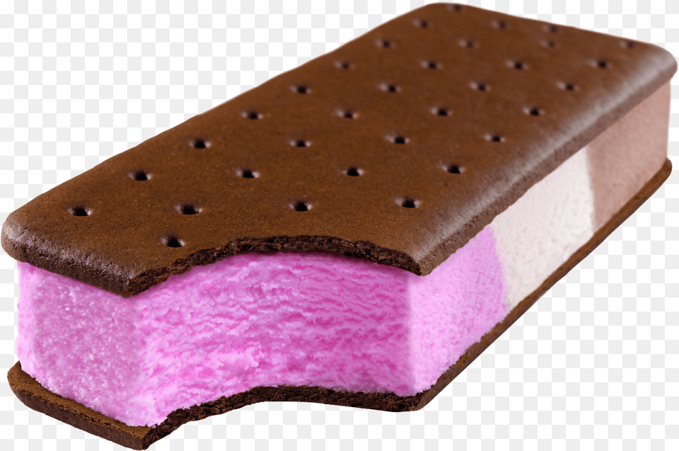 Ice Cream Sandwich Neapolitan Ice Cream Sandwich Cookies, Cutlery, Fork, Glass, Oars Free Png