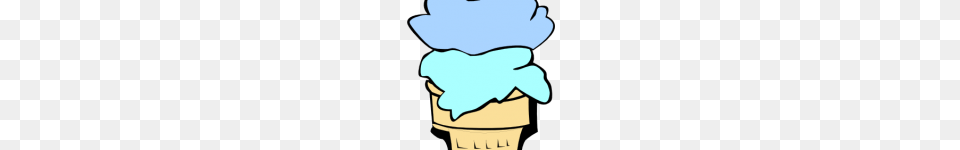 Ice Cream Scoop Clip Art Ice Cream Cone Blue Scoops Clip Art, Dessert, Food, Ice Cream, Soft Serve Ice Cream Png Image