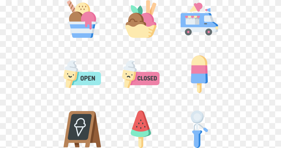 Ice Cream Shop Icon, Dessert, Food, Ice Cream, Baby Free Png Download