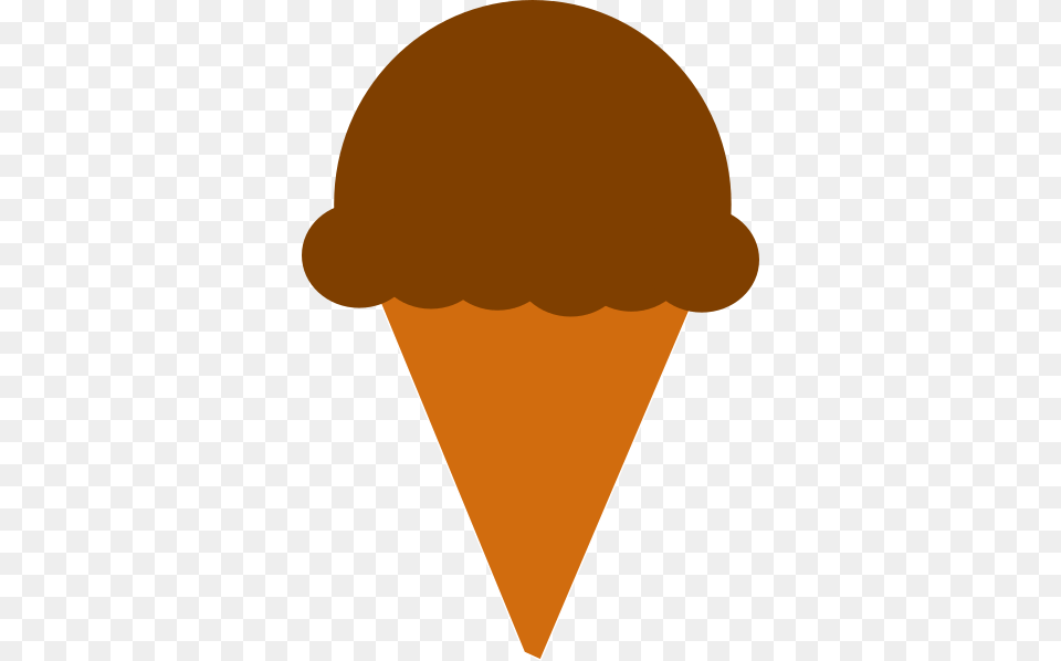 Ice Cream Silhouette Clip Art, Dessert, Food, Ice Cream, Cone Free Transparent Png