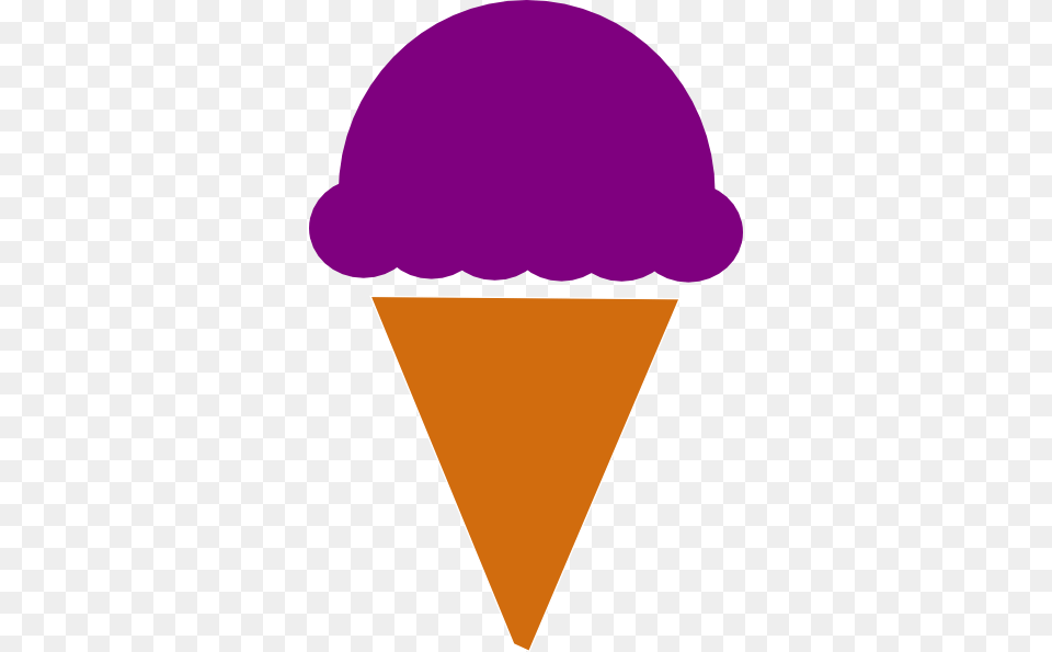 Ice Cream Silhouette Clip Art, Dessert, Food, Ice Cream, Cone Free Png Download