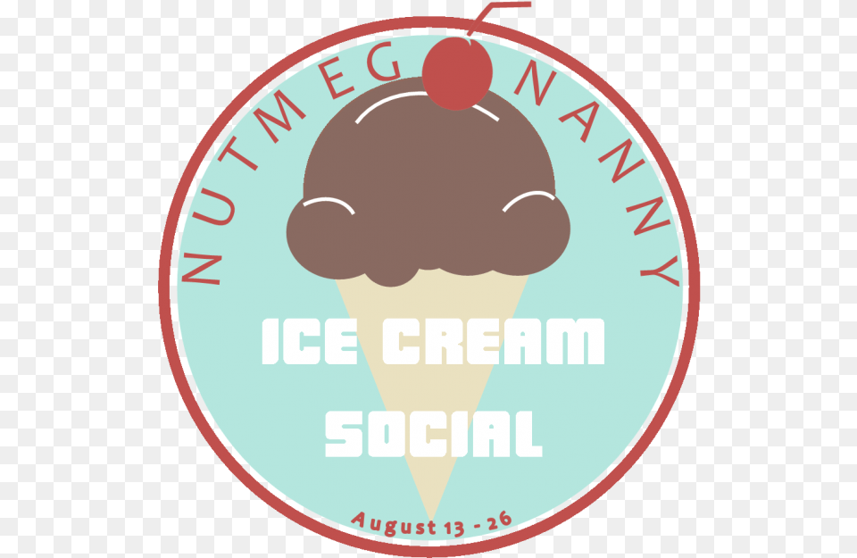 Ice Cream Social Round Up Ice Cream Social, Dessert, Food, Ice Cream, Disk Png Image