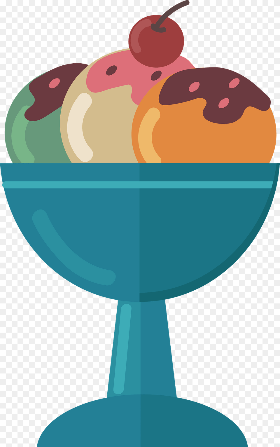 Ice Cream Sundae Clipart, Dessert, Food, Ice Cream, Glass Png Image