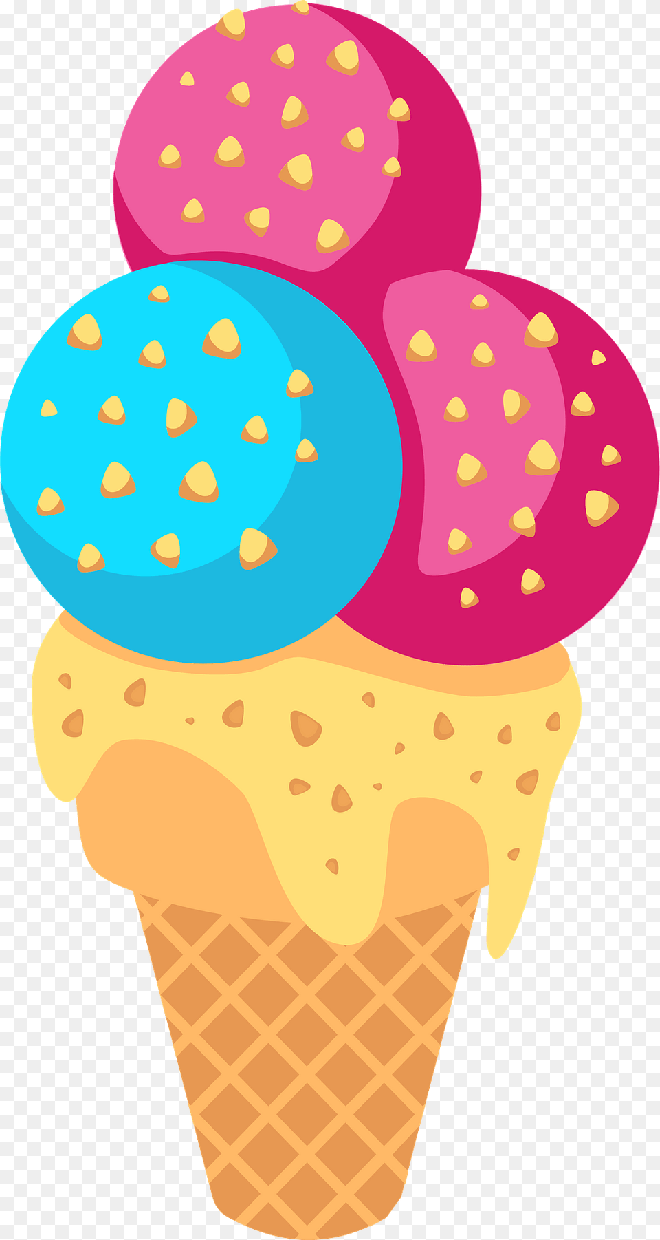 Ice Cream Sundae Clipart, Dessert, Food, Ice Cream Png Image