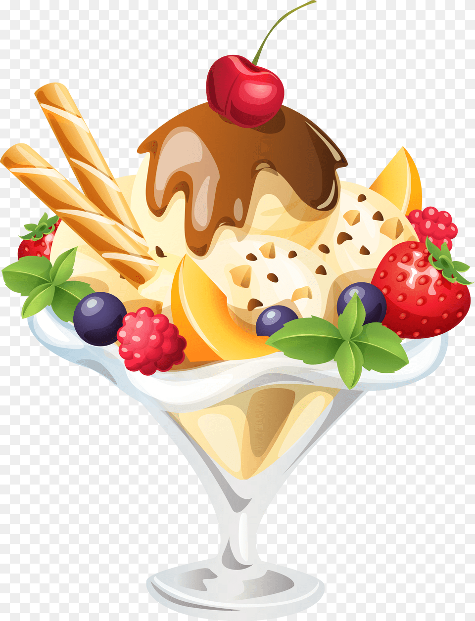 Ice Cream Sundae Clipart Image Ice Cream Sundae, Dessert, Food, Ice Cream, Snowman Png
