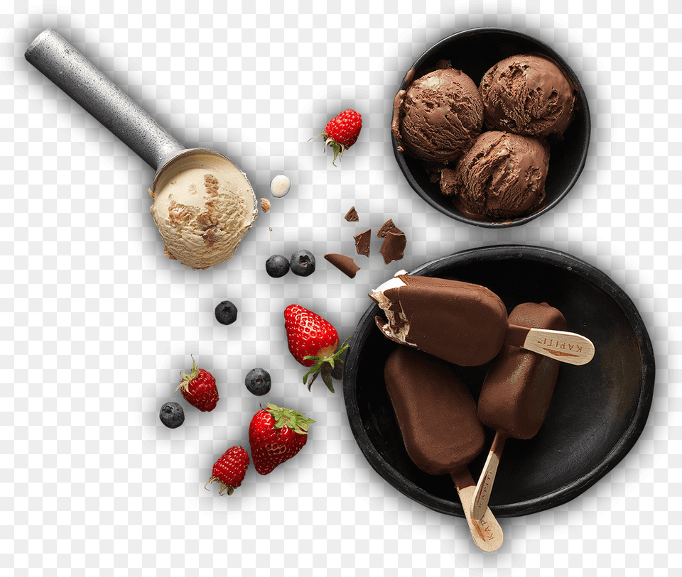 Ice Cream Top View, Dessert, Food, Ice Cream, Frozen Yogurt Free Png Download