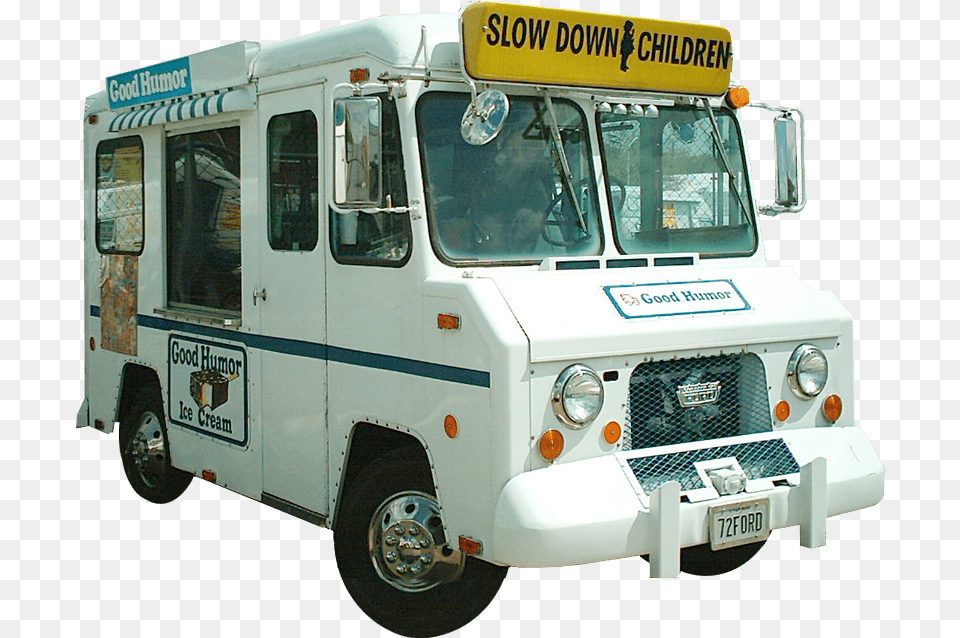 Ice Cream Truck Good Humor Truck Model, Machine, Transportation, Vehicle, Wheel Free Transparent Png