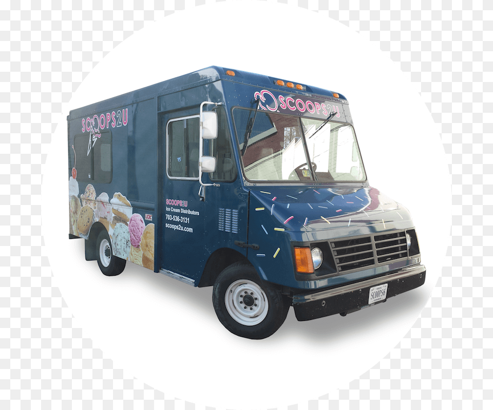 Ice Cream Truck Ice Cream Truck Transparent Background, Transportation, Vehicle, Car, Machine Free Png Download