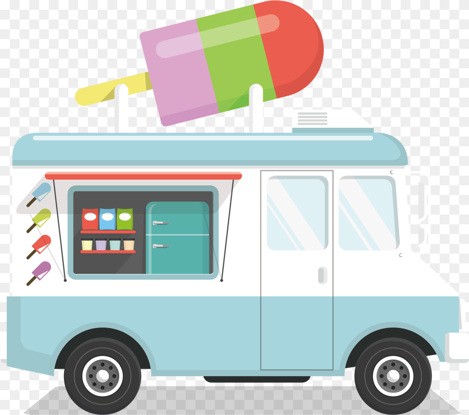 Ice Cream Truck Picture Ice Cream Car, Transportation, Van, Vehicle, Moving Van Png