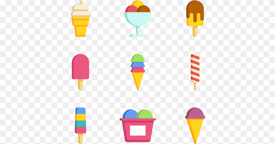 Ice Cream Vector Icon, Dessert, Food, Ice Cream Png Image