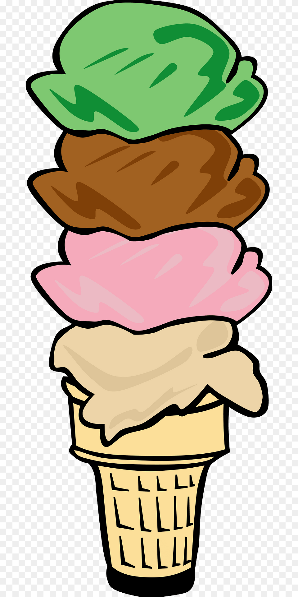 Ice Creams Clipart, Cream, Dessert, Food, Ice Cream Png
