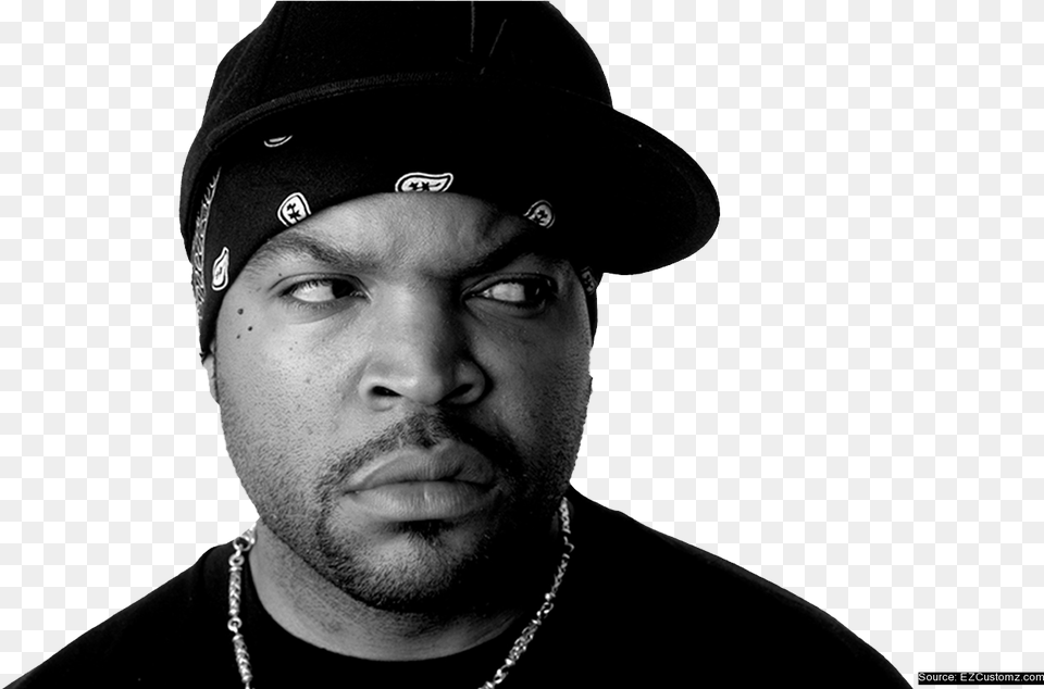 Ice Cube 3 Ice Cube Nwa, Portrait, Photography, Person, Man Png Image