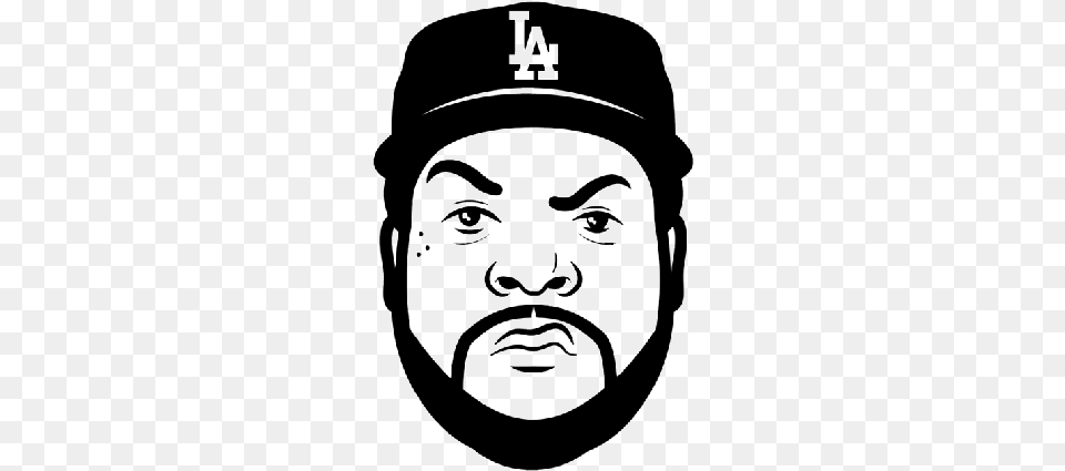 Ice Cube Black Portrait Minute Maid Park, Baseball Cap, Cap, Clothing, Face Png Image