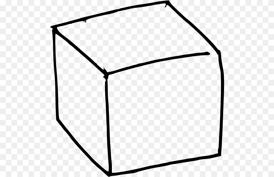 Ice Cube Clipart Cube Clipart Black And White, Gray Free Png