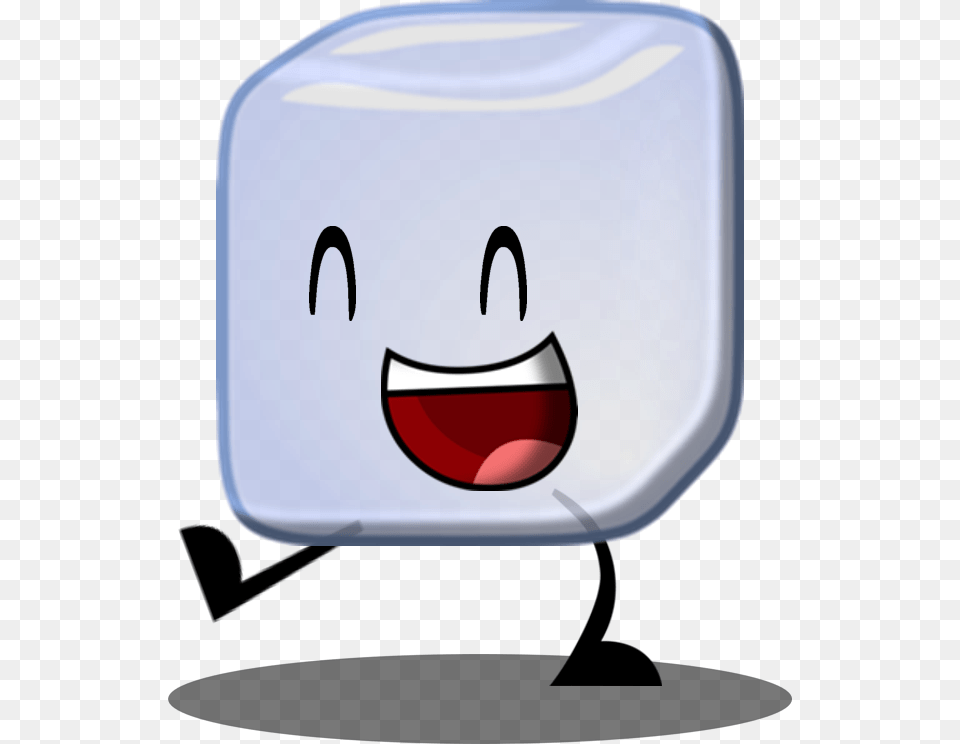 Ice Cube Clipart Cube Object Cartoon Ice Cube Smiling, Glass Free Png