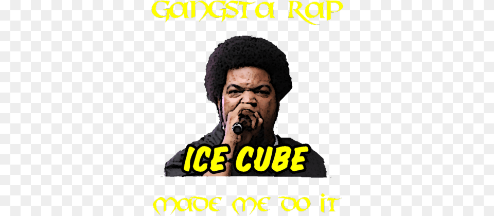 Ice Cube Gangsta Rap Made Me Do It, Microphone, Electrical Device, Portrait, Photography Free Transparent Png