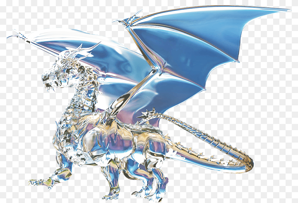 Ice Dragon Clipart Anime Baby Cute Dragons, Car, Transportation, Vehicle, Accessories Png Image