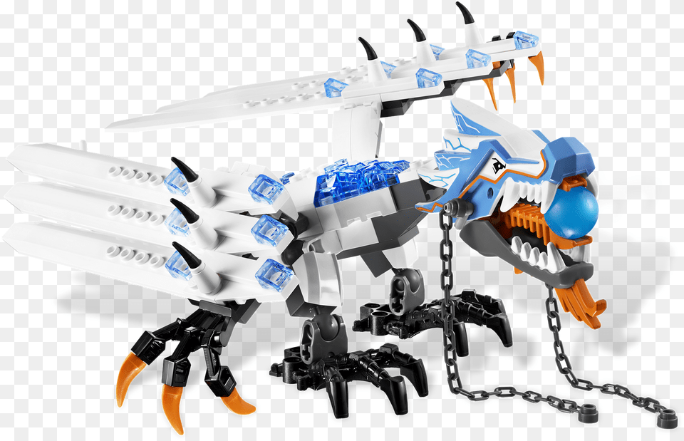 Ice Dragon Lego Ninjago 2260 Ice Dragon Attack, Robot, Aircraft, Airplane, Electronics Free Png Download