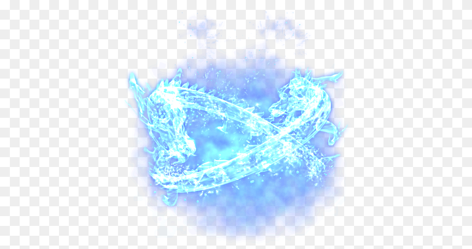 Ice Dragon Picture Arts Transparent Water Dragon, Crystal, Birthday Cake, Cake, Cream Png Image