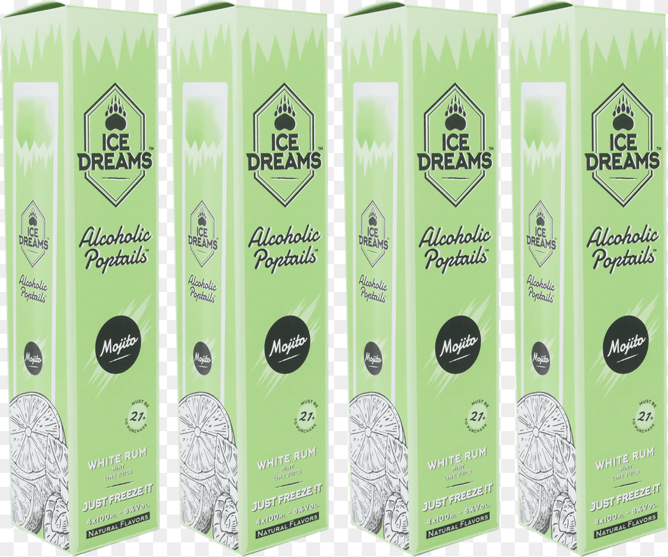 Ice Dreams Mojito Box, Herbal, Herbs, Plant, Bottle Png