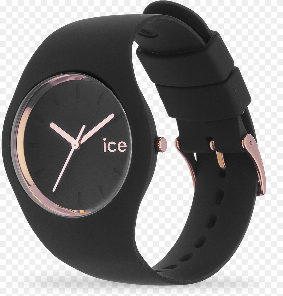 Ice Glam Black Rose Gold Reloj Ice Watch Icegl Uch Us14 Muestra Verde, Arm, Body Part, Person, Wristwatch Free Transparent Png