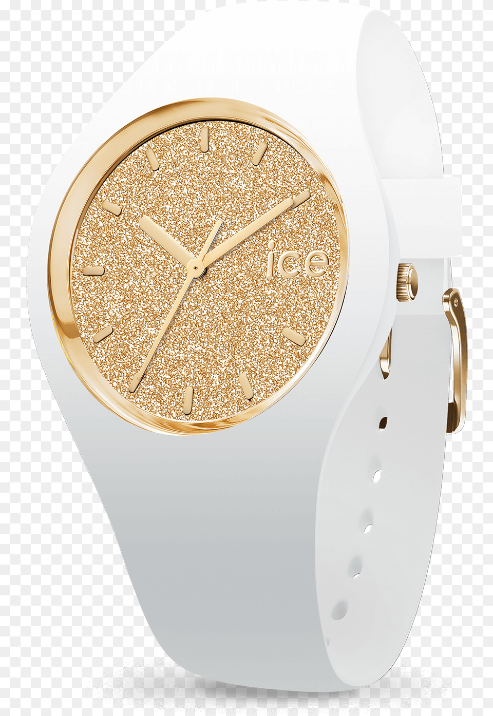 Ice Glitter White Gold Ice Watch Ice Lo, Arm, Body Part, Person, Wristwatch Free Png Download