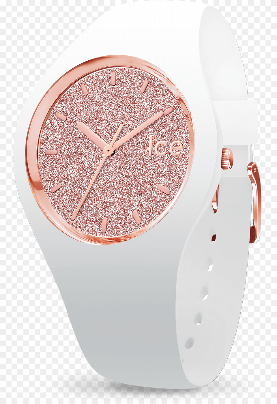 Ice Glitter White Rose Gold Ice Watch Ice Lo Watches Uk Sales, Arm, Body Part, Person, Wristwatch Free Png