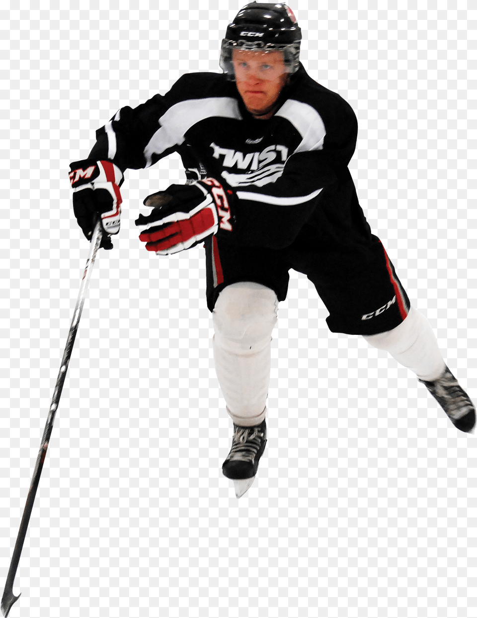 Ice Hockey Background, Helmet, Clothing, Glove, Person Free Png Download