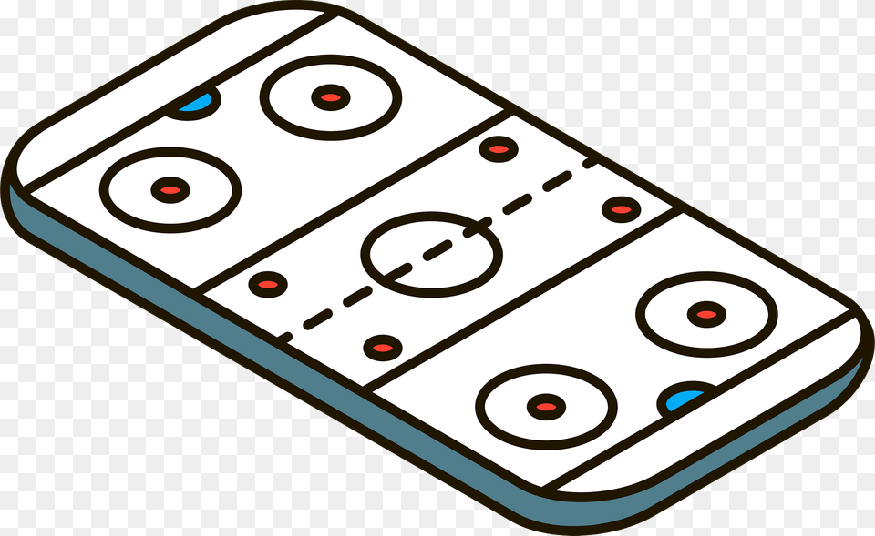 Ice Hockey Rink Clipart, Disk, Electronics Png Image