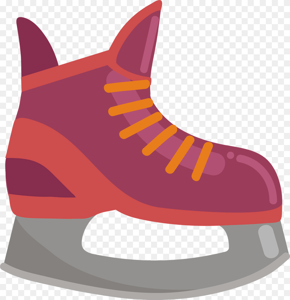 Ice Hockey Skate Clipart, Clothing, Footwear, Shoe, Sneaker Free Transparent Png