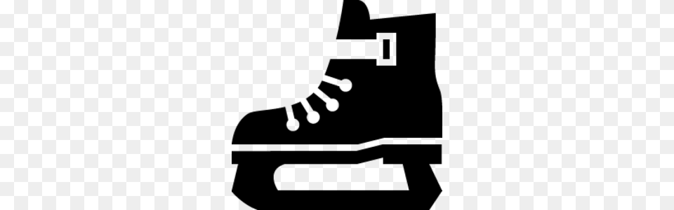 Ice Hockey Skate Icon Free Images, Gray Png