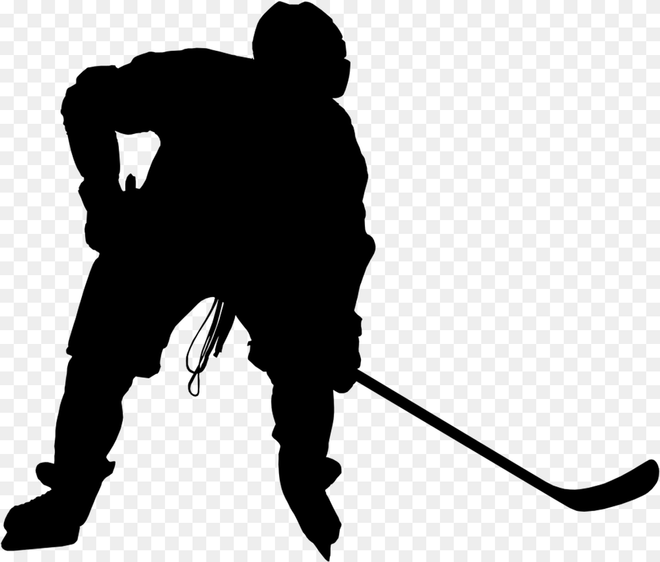 Ice Hockey Sticker Hockey Puck Team Hockey Club Silhouette, Gray Png Image