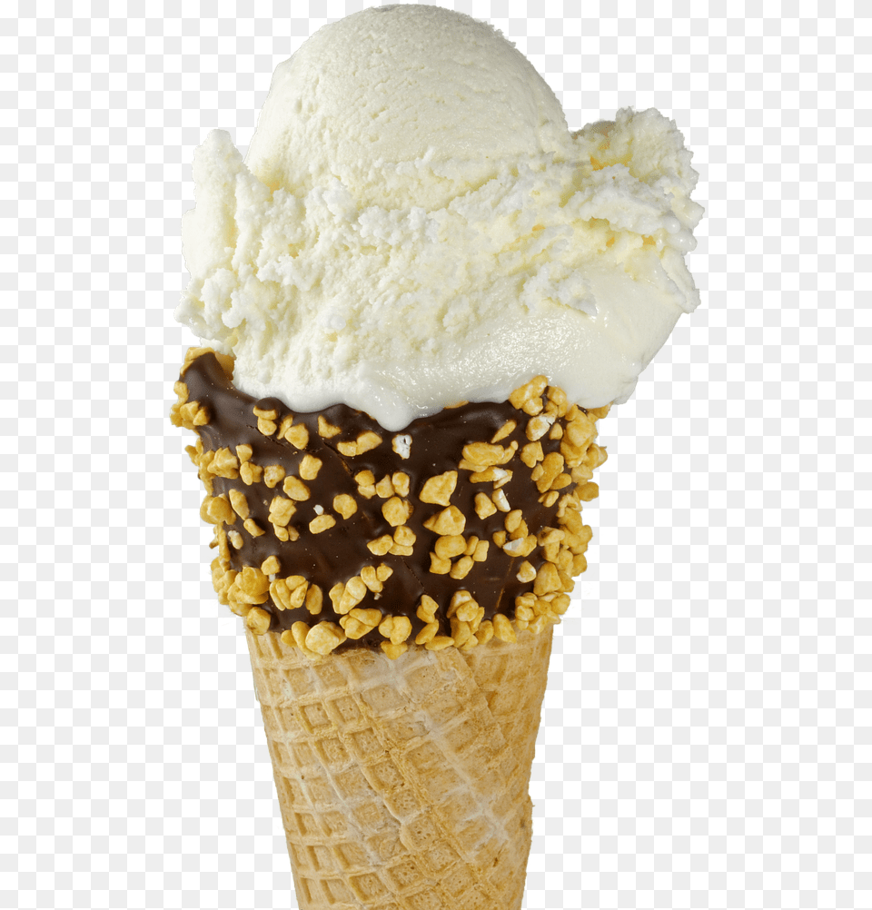 Ice Ice Cream Cone Sweet Dish Image Helado De Yogurt En Cono, Dessert, Food, Ice Cream, Soft Serve Ice Cream Png