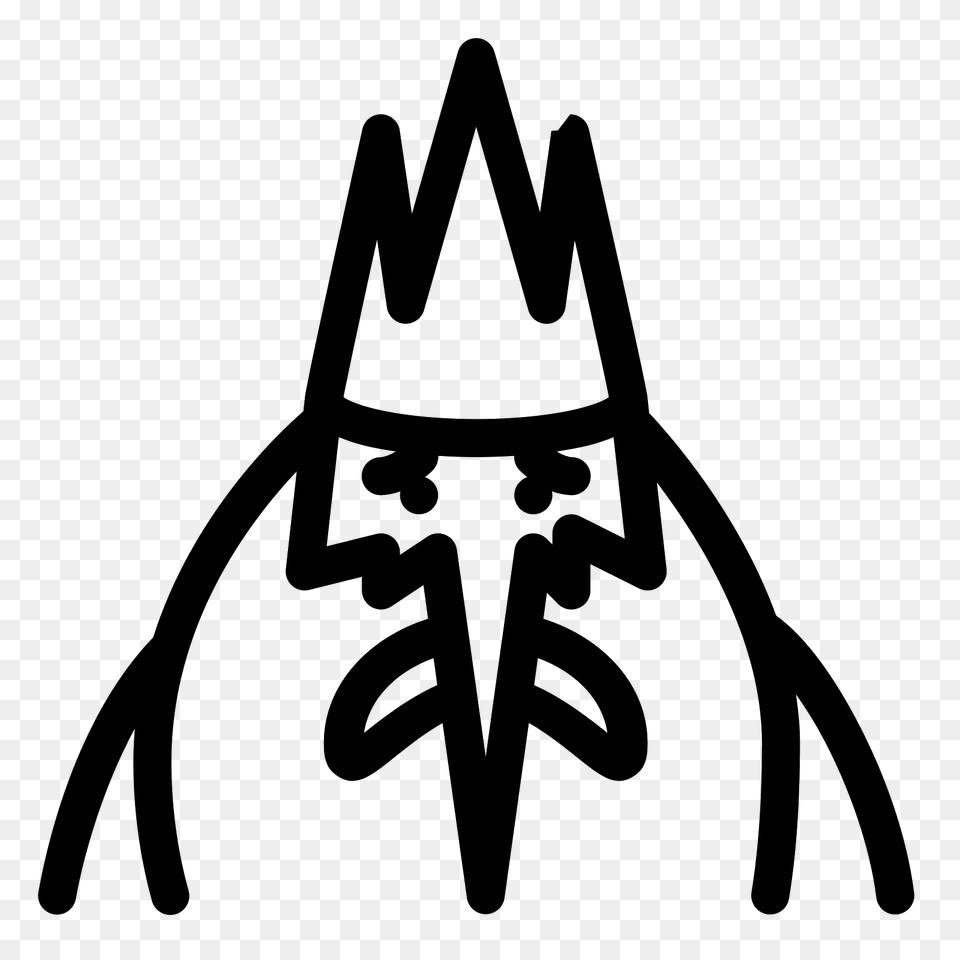 Ice King Icon, Gray Free Png Download