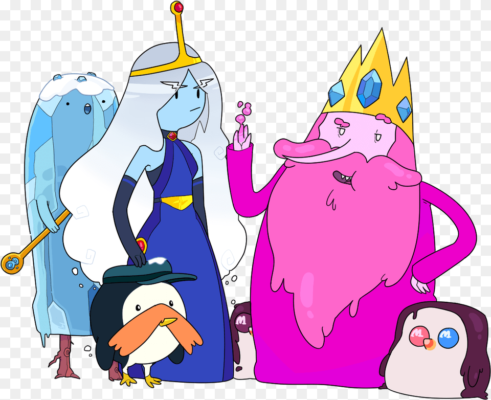 Ice King Princess Bubblegum Download Adventure Time Elementals Gender Bend, Adult, Person, Female, Woman Free Transparent Png